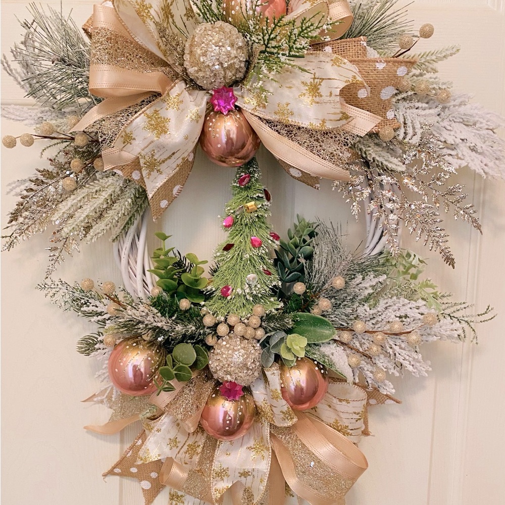 Christmas Wreath, Holiday Wreath, Front Door Wreath